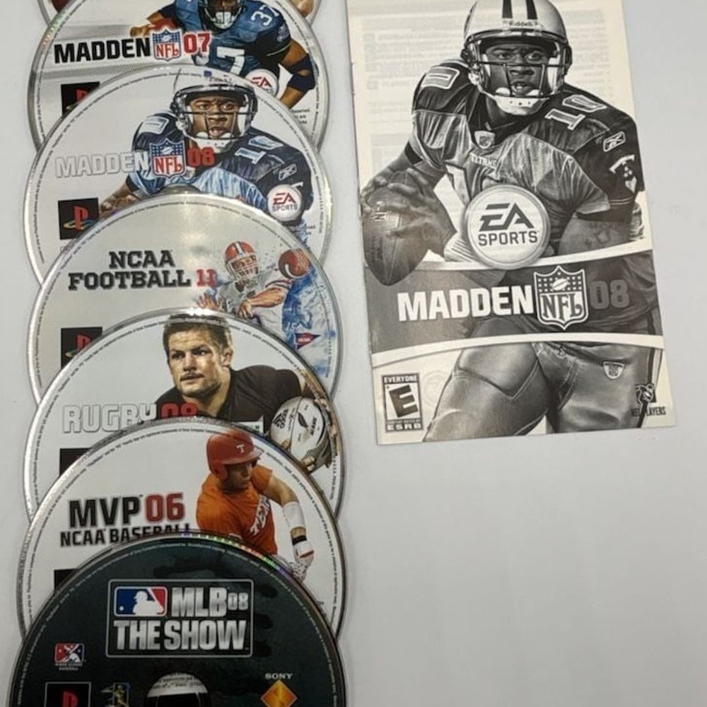 Lot of 7 EA Sports PlayStation 2 Games
